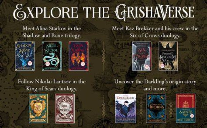 How To Read the Shadow and Bone Books in Order