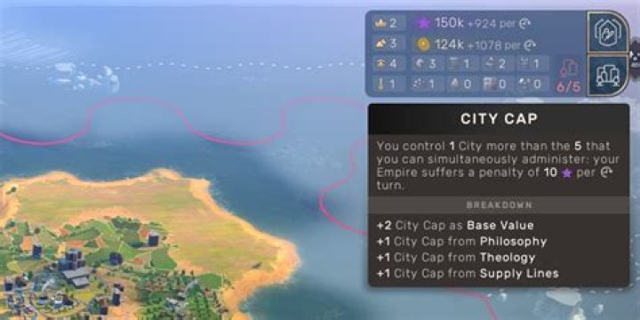 Humankind City Cap: How to increase it