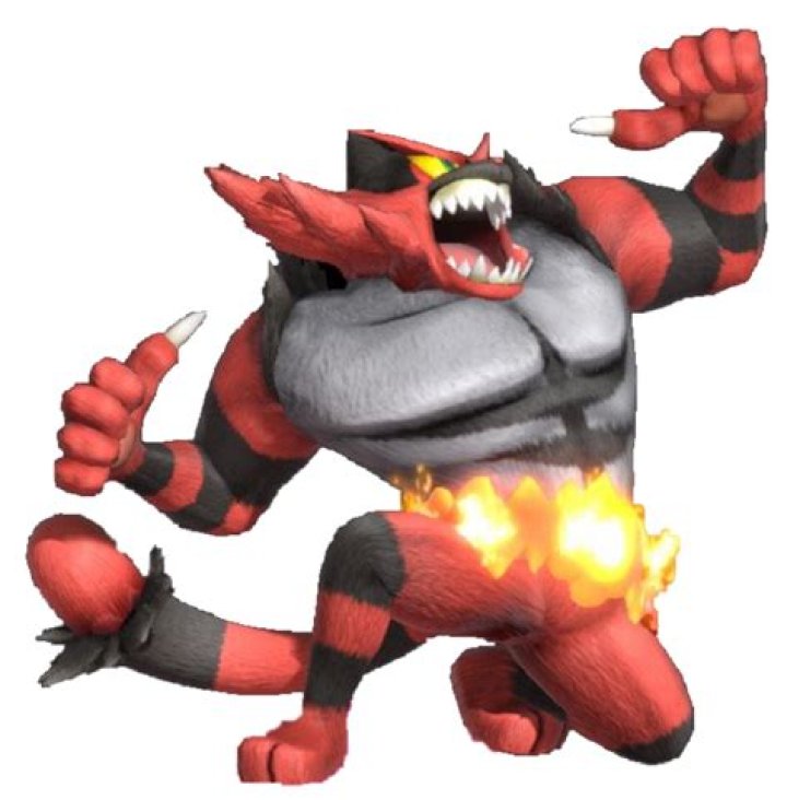 Incineroar Posing