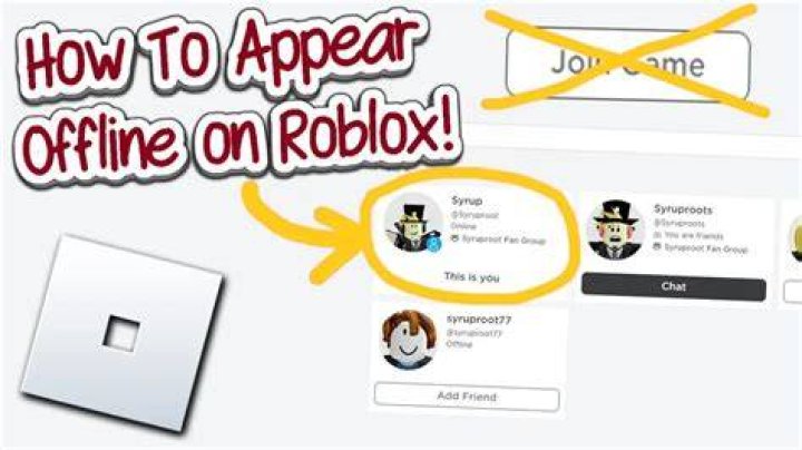 Is there a Roblox appear offline setting?