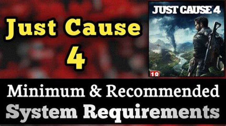 Just Cause 4 System Requirements - Can My PC Run Just Cause 4?