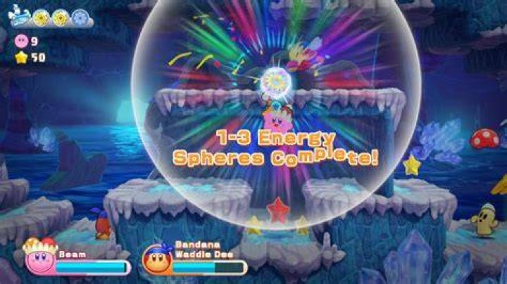 Kirby's Return to Dreamland Deluxe: 1-3 Energy Sphere Locations