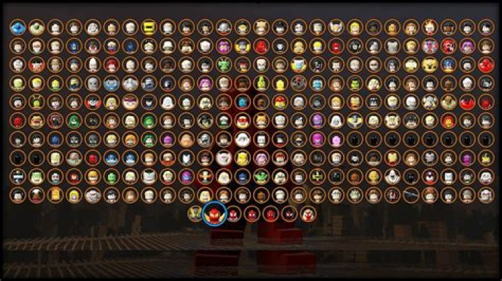 LEGO Marvel Super Heroes Character List