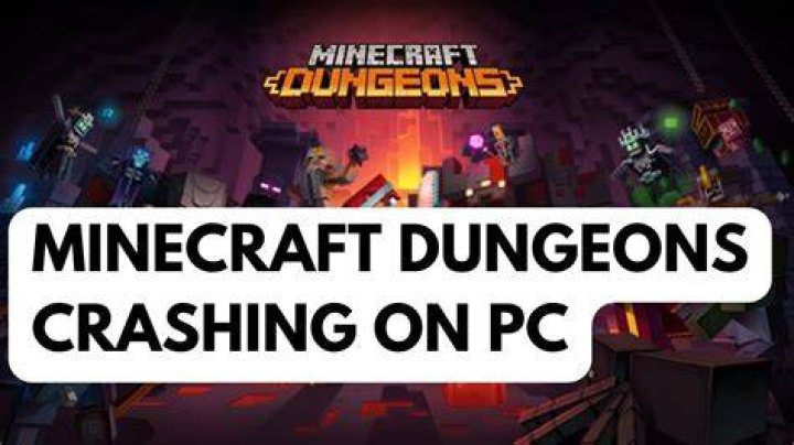 Minecraft Dungeons crashing