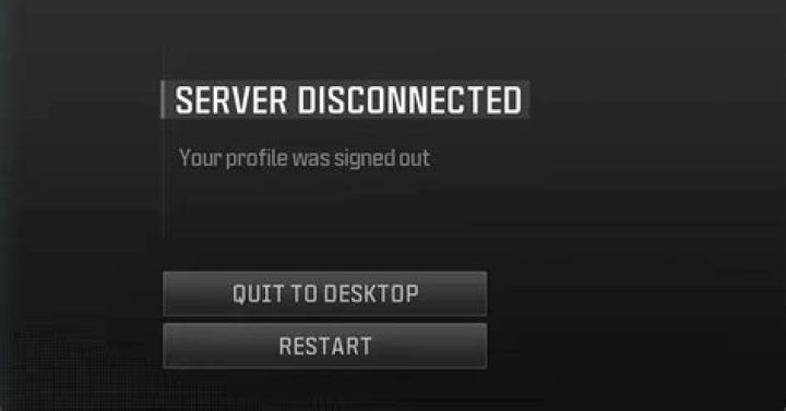 Modern Warfare 3: Your Profile Was Signed Out Error Fix