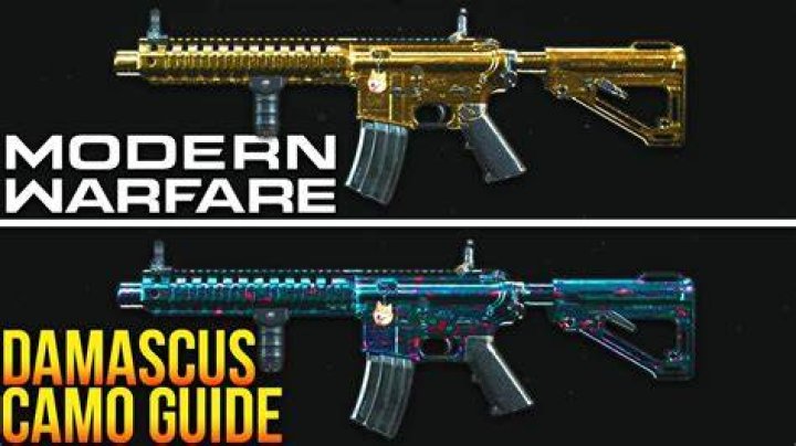 Modern Warfare Damascus camo