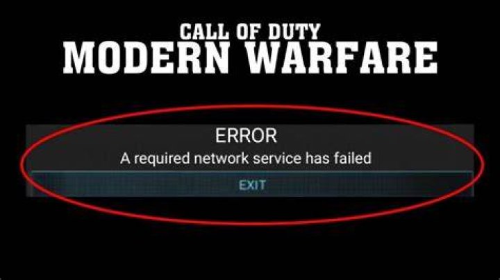 
Modern Warfare – How to Fix A Required Network Service Has Failed Error