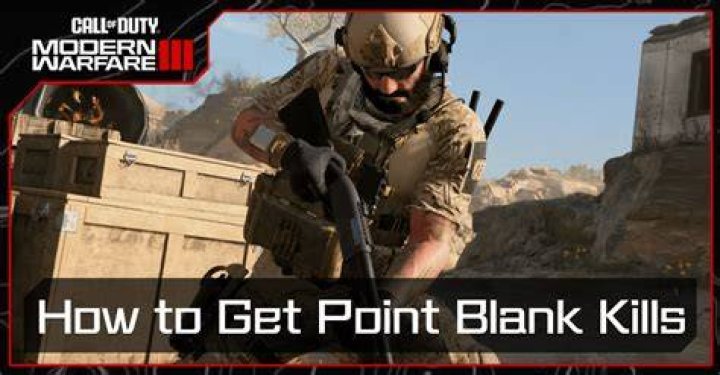 Modern Warfare point blank kills