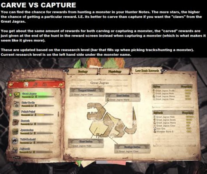 monster hunter world capture vs kill