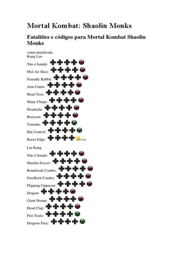 Mortal Kombat: Shaolin Monks Xbox Cheats