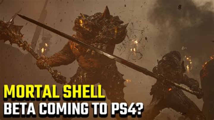 Mortal Shell PS4 beta