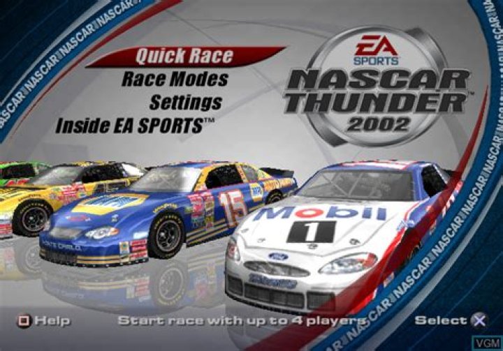 NASCAR Thunder 2002 PS2 Cheats