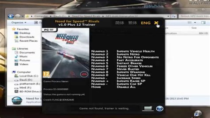 Need for Speed Rivals PS4 Cheats