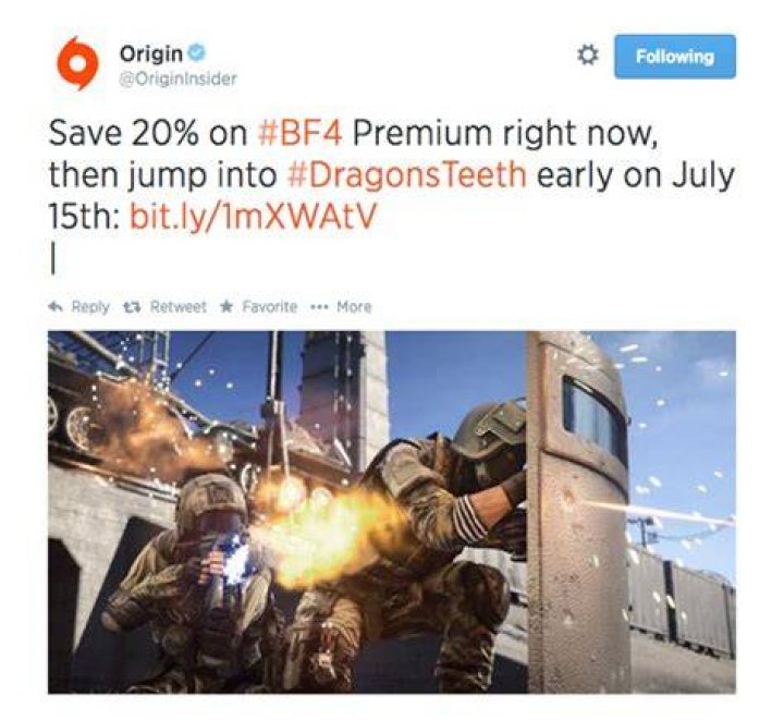 
Next DLC for Battlefield 4 ‘Dragon’s Teeth’ likely due out in July