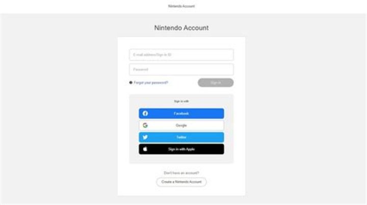 Nintendo to Stop Account Sign Ins Through Facebook and Twitter