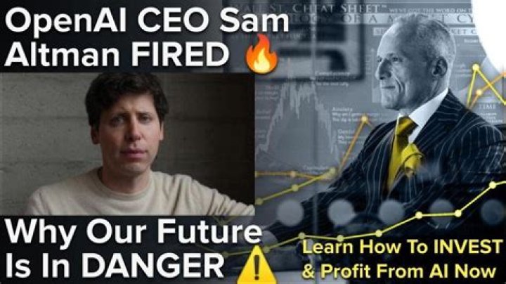 OpenAI CEO Sam Altman Fired, Accused of Misleading the Board