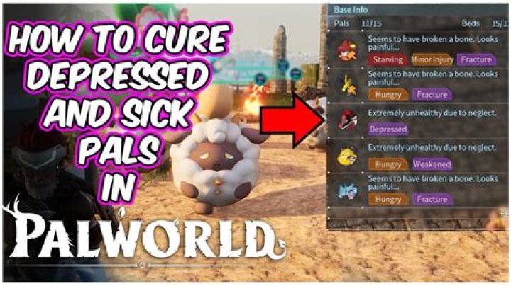 Palworld Depressed Pal: How to Cure Depression