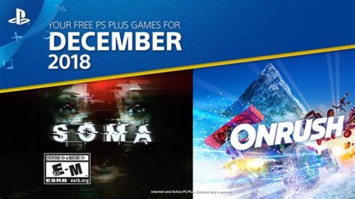 
PlayStation Plus Free Games for December 2018