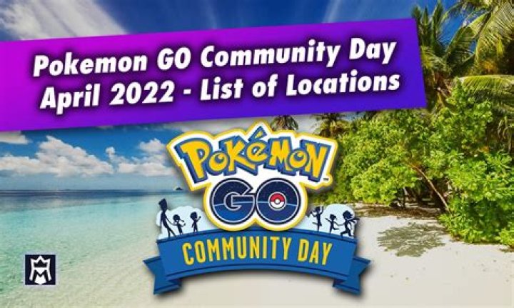 Pokemon Go Community Day April 2019