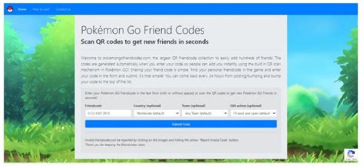 Pokemon Go Friend Codes List September 2021