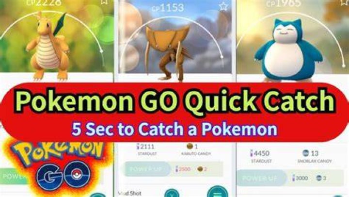 Pokemon Go: How to Quick Catch (2023)