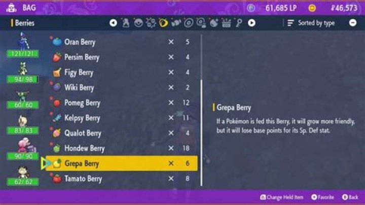 Pokemon Scarlet & Violet: How to Reset EVs