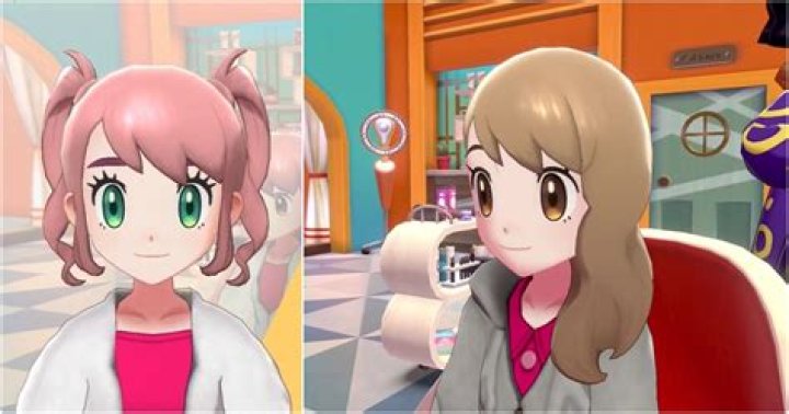 Pokemon Sword and Shield hair no hats