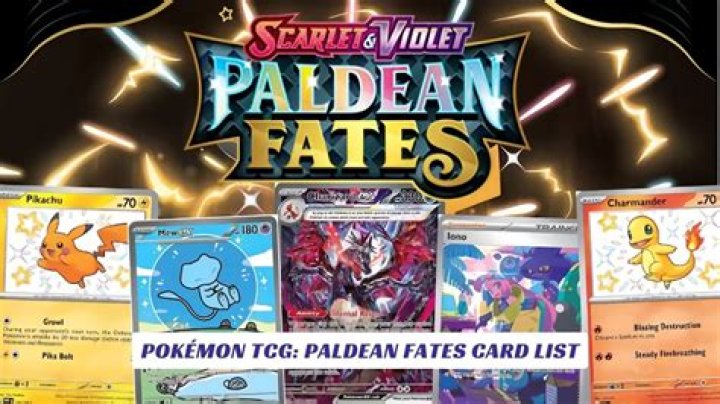 Pokemon TCG Paldean Fates Card List