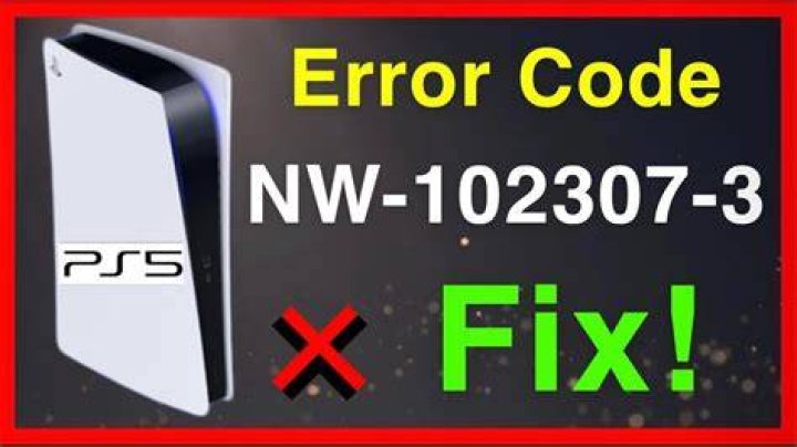PS5 NW-102307-3 error | DNS server can't be used fix
