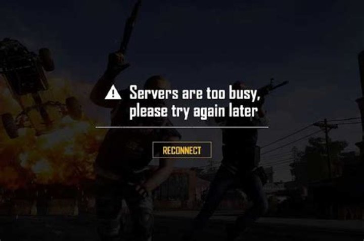 PUBG Servers Are Too Busy