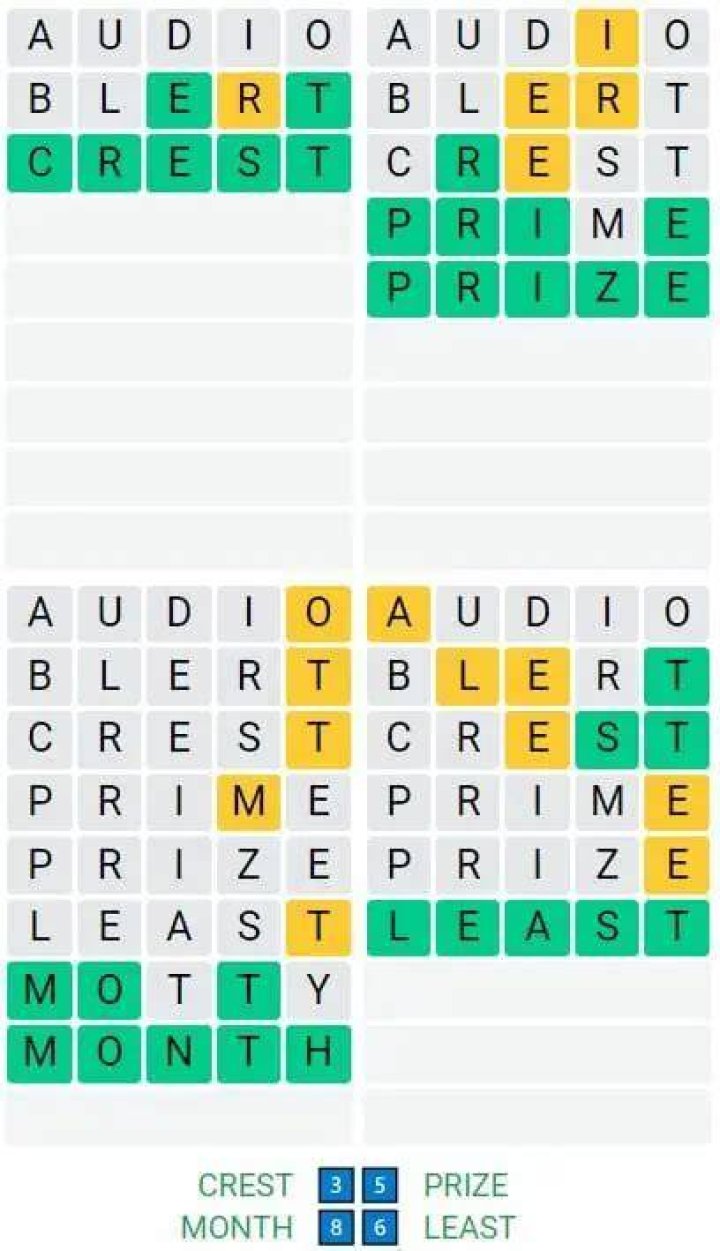 Quordle Answer 191
