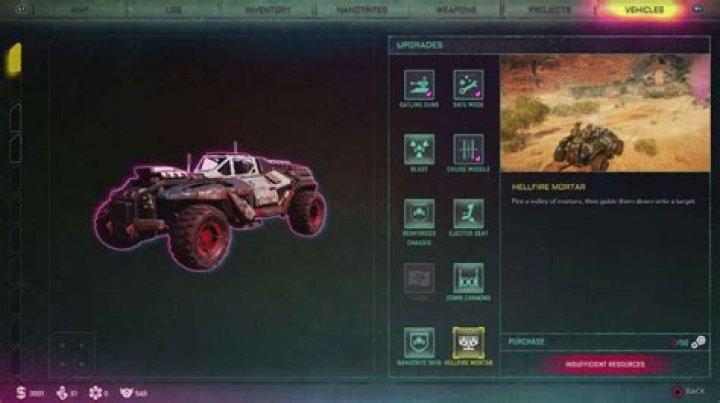 Rage 2 Vehicle Weapons Auto Parts
