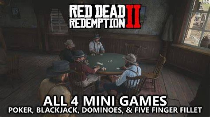 Red Dead Online Poker, Blackjack, Dominoes - Where are the Mini-Games?