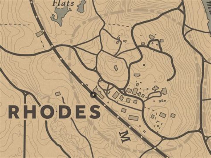 Red Dead Redemption 2 Rhodes PS4 Screen