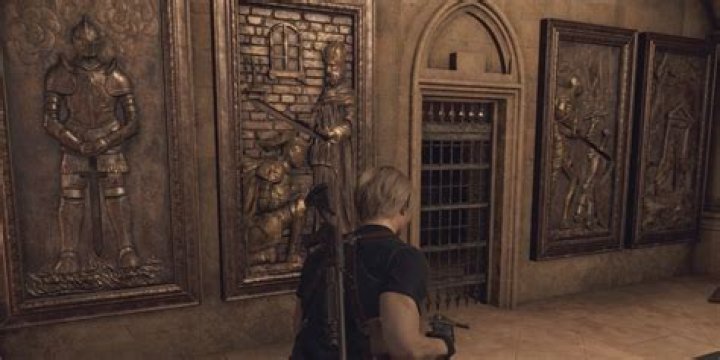 Resident Evil 4 remake Treasury Sword Puzzle Solution
