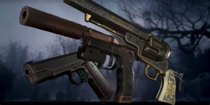 Resident Evil Village Gun with Sight