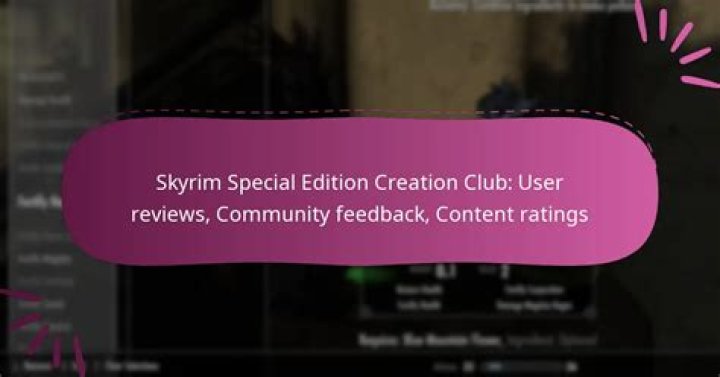 
Skyrim Creation Club Goes Live for Special Edition