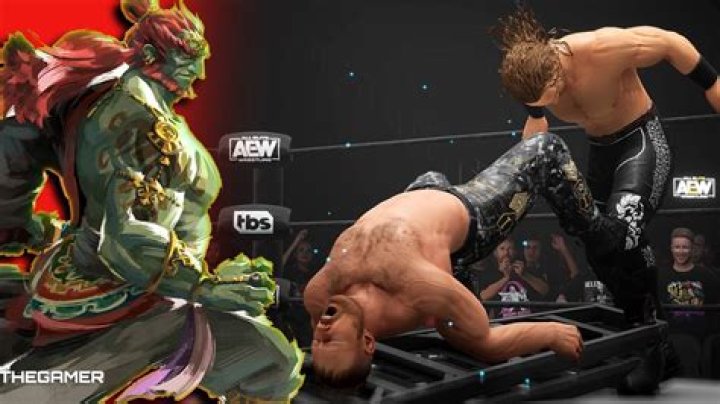 Slamming onto a ladder in AEW Fight Forever.