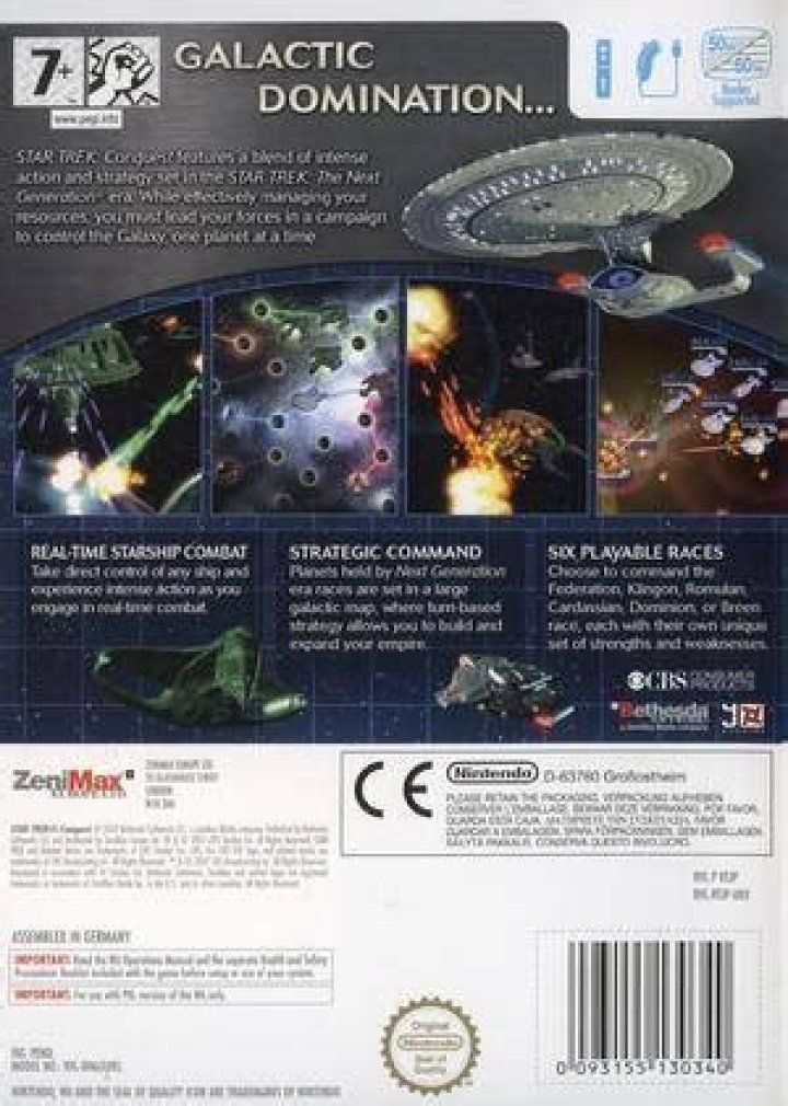Star Trek: Conquest Wii Cheats