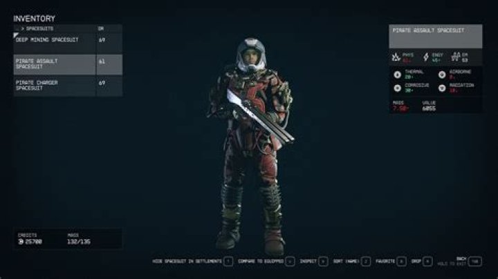 Starfield Armor Item IDs: Console Command List for Gear