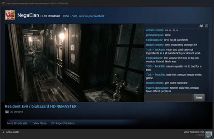 Steam Broadcasting Now Live - GameRevolution