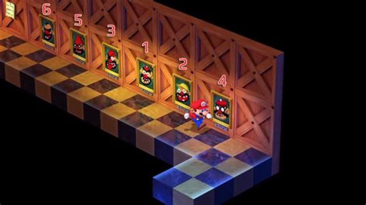 Super Mario RPG Booster Picture Puzzle Solution: Booster Family Portrait Order