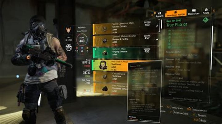 The Division 2 Tidal Basin Gear Sets | Total Patriot, Ongoing Directive, Hard Wired