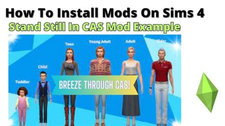 The Sims 4: How to Make Sims Stand Still in CAS