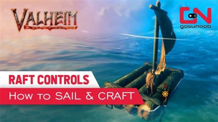Valheim Raft Controls | How to sail the boat