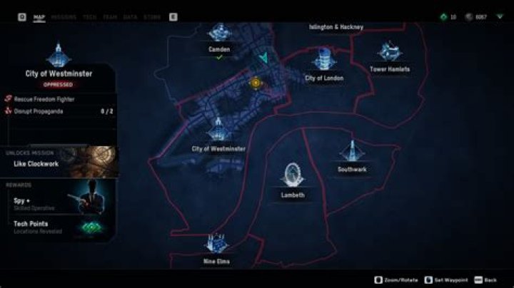 
Watch Dogs: Legion Boroughs List