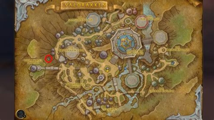 Where is the Black Market Auction House in World of Warcraft: Dragonflight?