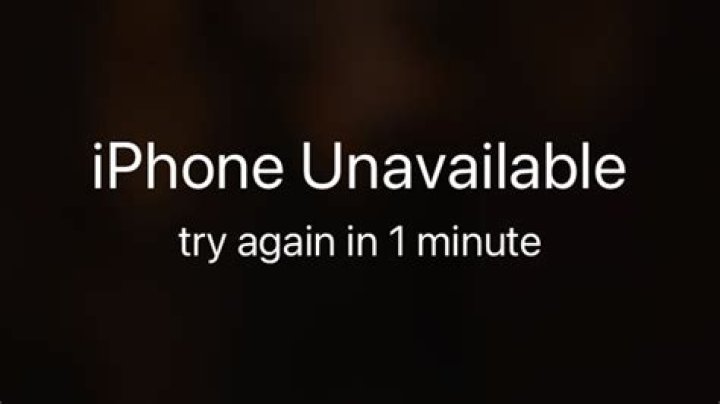 Why Does My iPhone Say 'Unavailable: Try Again in 1 Minute?'
