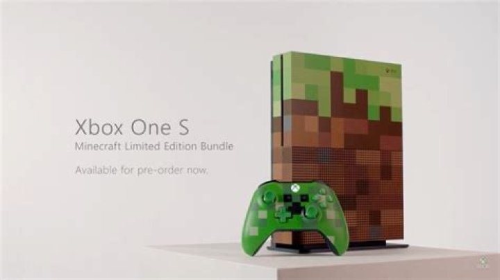 
Xbox One S Minecraft Limited Edition Announced
